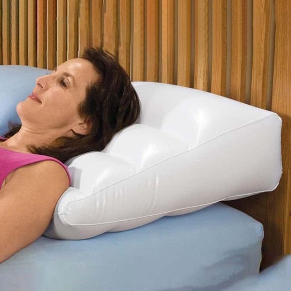 outdoor pads inflatable triangular body pillow, triangular, close to the body, soft, relieve pressure on neck and shoulders
outdoor pads inflatable triangular body pillow, triangular, close to the body, soft, relieve pressure on neck and shoulders