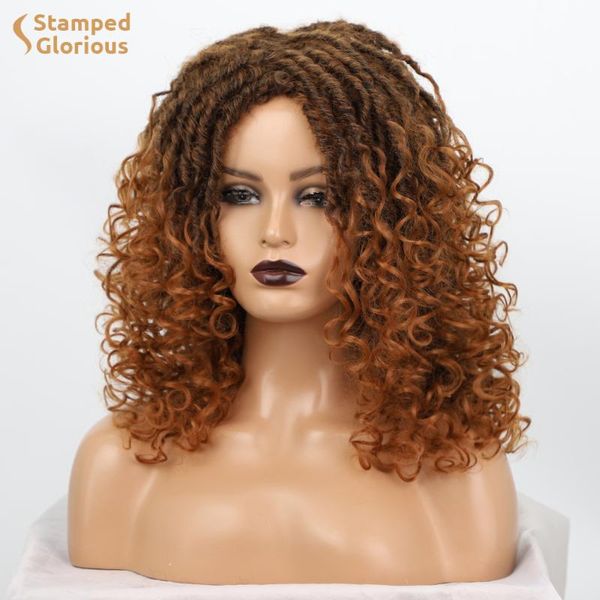 stamped glorious synthetic short dreadlock wig for black women women's crochet faux locs hair rolls twist wigs with curly ends
stamped glorious synthetic short dreadlock wig for black women women's crochet faux locs hair rolls twist wigs with curly ends