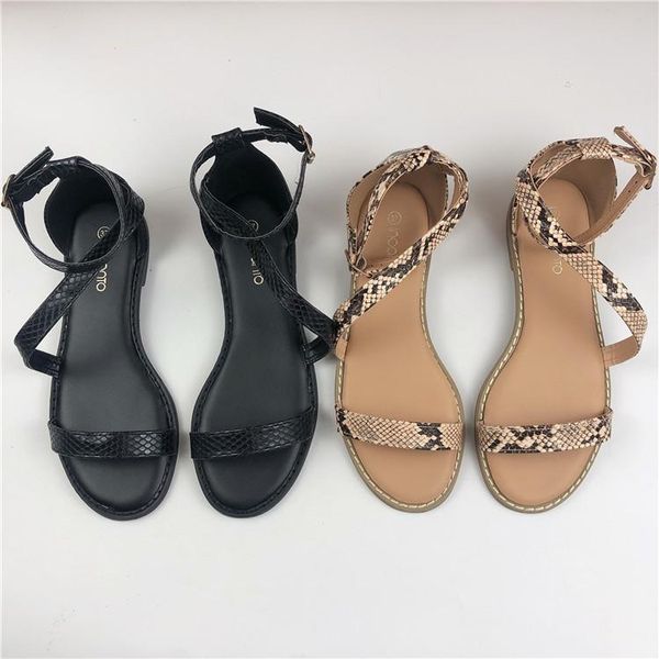 sandals beige heeled snakeskin flat summer shoes woman buckle strap large size open toe all-match black without big gladiator pe
sandals beige heeled snakeskin flat summer shoes woman buckle strap large size open toe all-match black without big gladiator pe