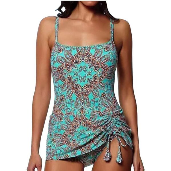 one-piece suits retro print tankini set women two piece swimsuit drawstring swimwear vintage bathing suit beachwear plus size
one-piece suits retro print tankini set women two piece swimsuit drawstring swimwear vintage bathing suit beachwear plus size