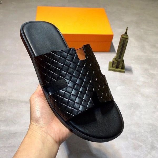 new men flip flops designer slides summer fashion luxury flat sandals kjjj0005, Black
new men flip flops designer slides summer fashion luxury flat sandals kjjj0005, Black
