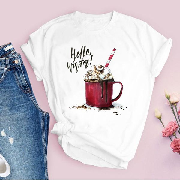 women's t-shirt year 90s style printing merry christmas print holiday tees for women clothing lady female t shirt graphic, White
women's t-shirt year 90s style printing merry christmas print holiday tees for women clothing lady female t shirt graphic, White