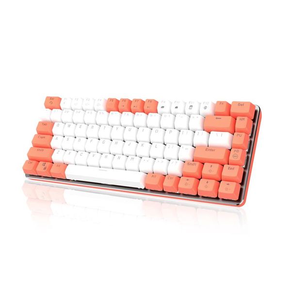 mechanical keyboard 82 keys layout blue/red switch white backlit wired for gamer desknotebook pc keyboards
mechanical keyboard 82 keys layout blue/red switch white backlit wired for gamer desknotebook pc keyboards