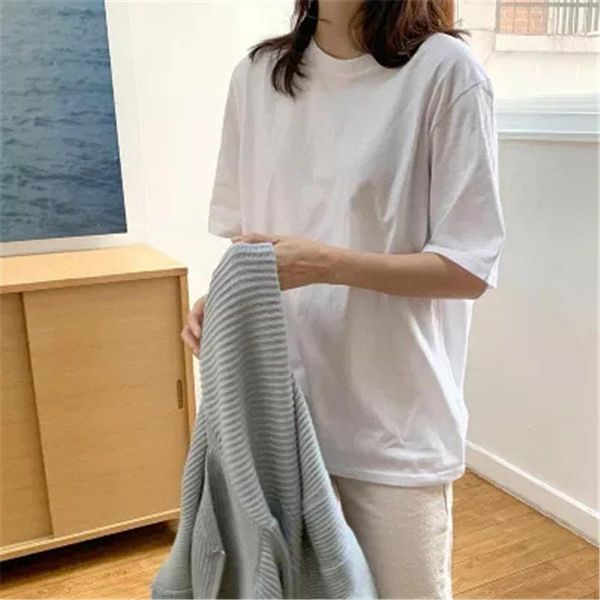 women's t-shirt hzirip 2021 solid white basic stylish students short sleeves all match girls summer brief loose casual
women's t-shirt hzirip 2021 solid white basic stylish students short sleeves all match girls summer brief loose casual
