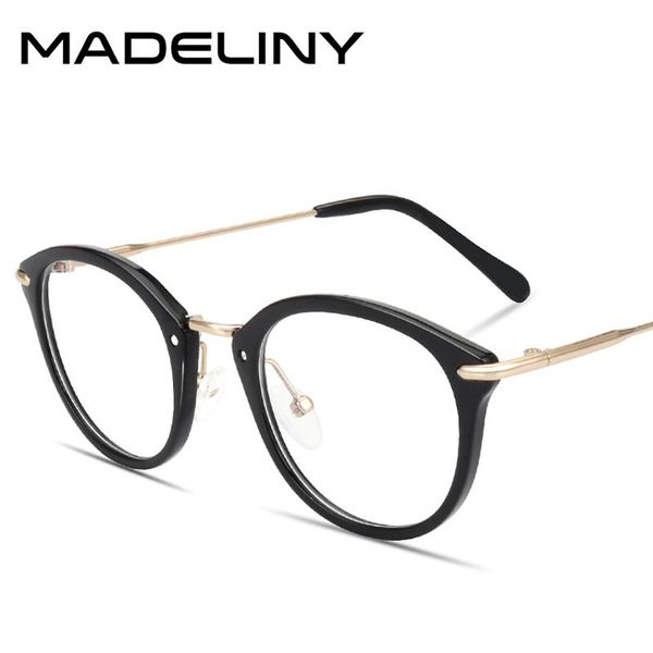 fashion sunglasses frames madeliny blue light galssses women round transparent lenses eyeglasses frame female brand optical computer glasses, Black
fashion sunglasses frames madeliny blue light galssses women round transparent lenses eyeglasses frame female brand optical computer glasses, Black
