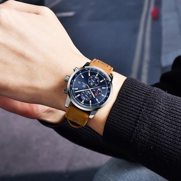 wristwatches watches men quartz watch fashion chronograph reloj hombre sport clock male hour relogio masculino 2021, Slivery;brown
wristwatches watches men quartz watch fashion chronograph reloj hombre sport clock male hour relogio masculino 2021, Slivery;brown