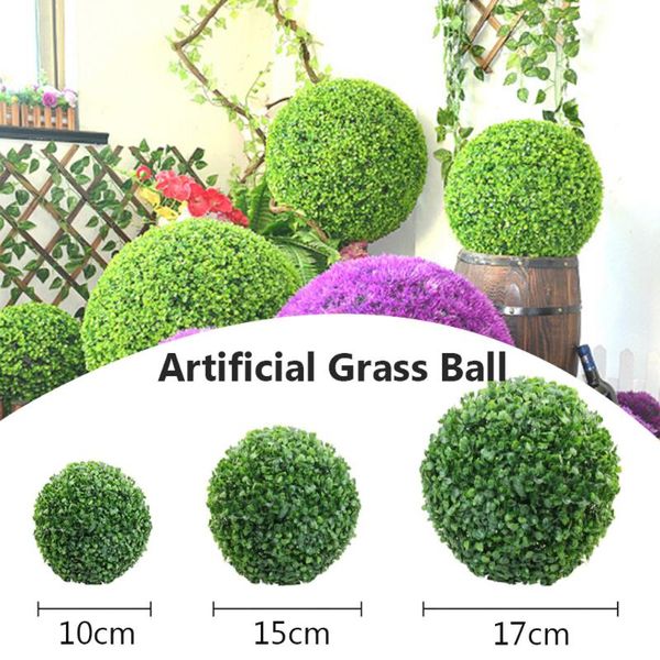 simulate leave ball artificial plastic grass tree 10/15/20cm green plant garden wedding event home outdoor decoration decorative flowers & w
simulate leave ball artificial plastic grass tree 10/15/20cm green plant garden wedding event home outdoor decoration decorative flowers & w