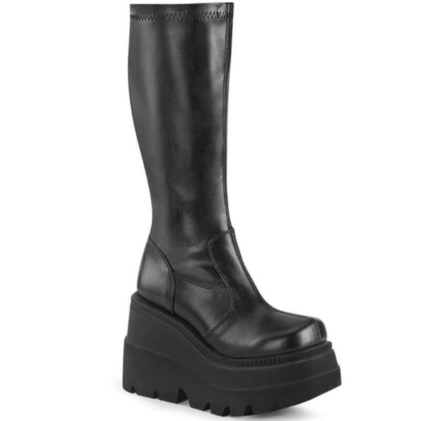 boots 2021 big size 43 gothic style black wedges high heels platform trendy cool autumn winter motorcycles shoes women footwear
boots 2021 big size 43 gothic style black wedges high heels platform trendy cool autumn winter motorcycles shoes women footwear
