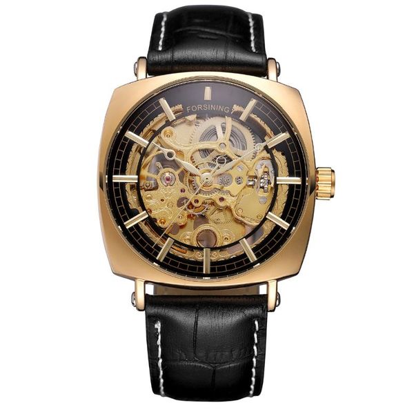 wristwatches forsining 3 atm water resistant men skeleton automatic watches with genuine leather gold western, Slivery;brown
wristwatches forsining 3 atm water resistant men skeleton automatic watches with genuine leather gold western, Slivery;brown
