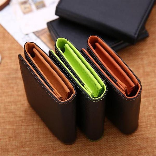 wallets men hasp purse minimalist brand designer coins holders fashion leather card holder, Red;black
wallets men hasp purse minimalist brand designer coins holders fashion leather card holder, Red;black