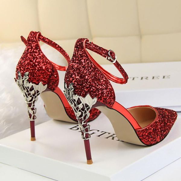 34-40 size summer women shoes 8-9cm high heel pointed toe sandals fashion thin party ladies crystal, Black
34-40 size summer women shoes 8-9cm high heel pointed toe sandals fashion thin party ladies crystal, Black