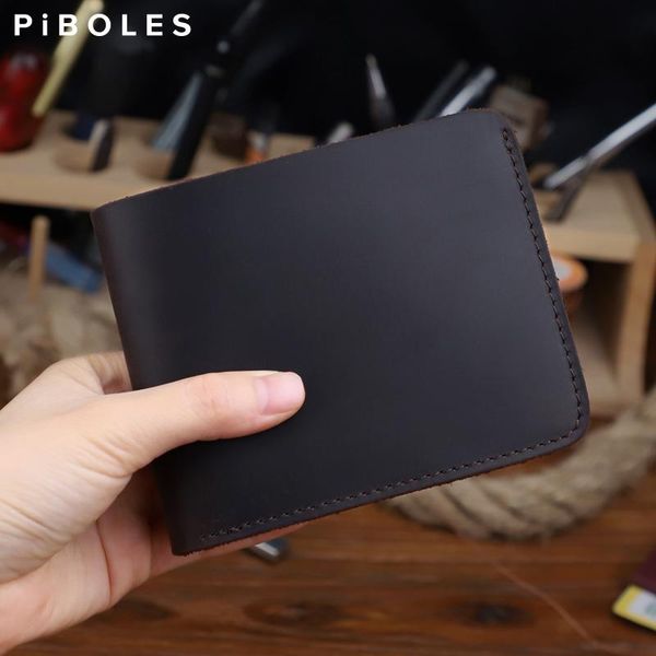 wallets piboles crazy horse leather men wallet retro genuine short male card holder purse portable handmade clip, Red;black
wallets piboles crazy horse leather men wallet retro genuine short male card holder purse portable handmade clip, Red;black