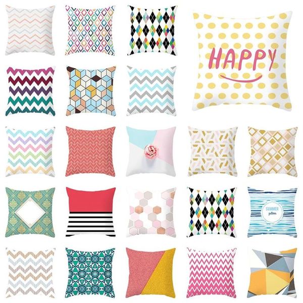 pillow case 18" nordic geometric striped sofa living room seat waist throw peachskin soft cushion cover home decor
pillow case 18" nordic geometric striped sofa living room seat waist throw peachskin soft cushion cover home decor