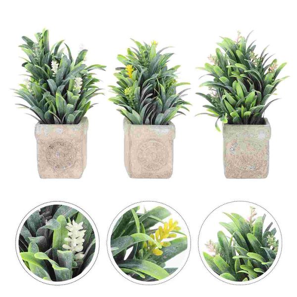 decorative flowers & wreaths 3pcs office deskgarden simulated plant for decor fake adorn
decorative flowers & wreaths 3pcs office deskgarden simulated plant for decor fake adorn