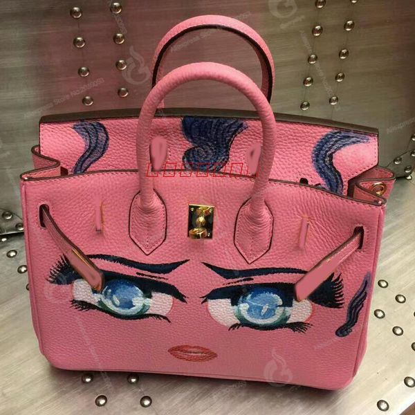 cute kawai doll with big eyes art hand painting graffiti h brand custom women totes cowhide handbags gifts genuine leather bags
cute kawai doll with big eyes art hand painting graffiti h brand custom women totes cowhide handbags gifts genuine leather bags