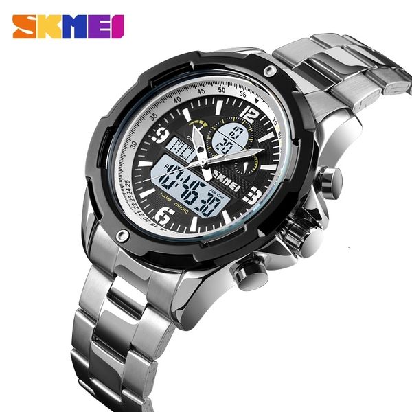 skmei digital watch fashion men's es stainless steel led light clock waterproof wrist relogio montre homme man
skmei digital watch fashion men's es stainless steel led light clock waterproof wrist relogio montre homme man