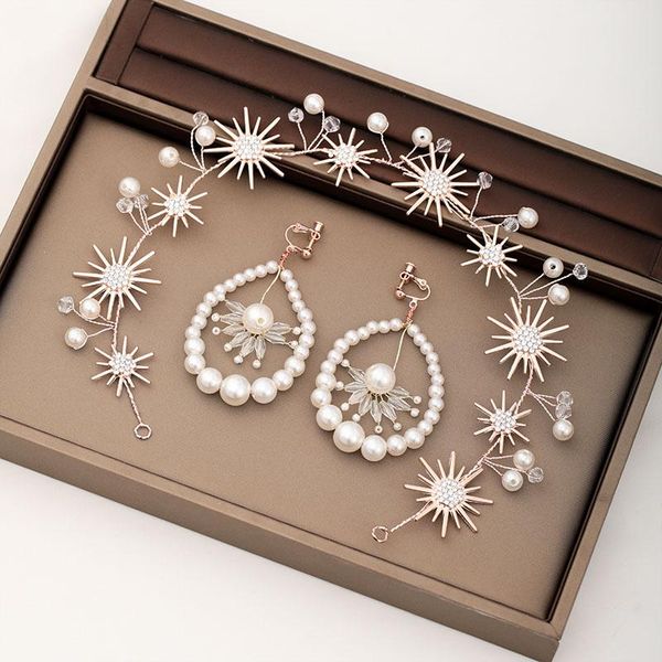 earrings & necklace forseven women girls birthday hair decor jewelry crystal pearls headband hairbands wedding sets for bride noiva, Silver
earrings & necklace forseven women girls birthday hair decor jewelry crystal pearls headband hairbands wedding sets for bride noiva, Silver