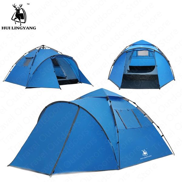 tents and shelters 2021 quick automatic opening camping tent 4-5 person large space double layer famliy beach
tents and shelters 2021 quick automatic opening camping tent 4-5 person large space double layer famliy beach