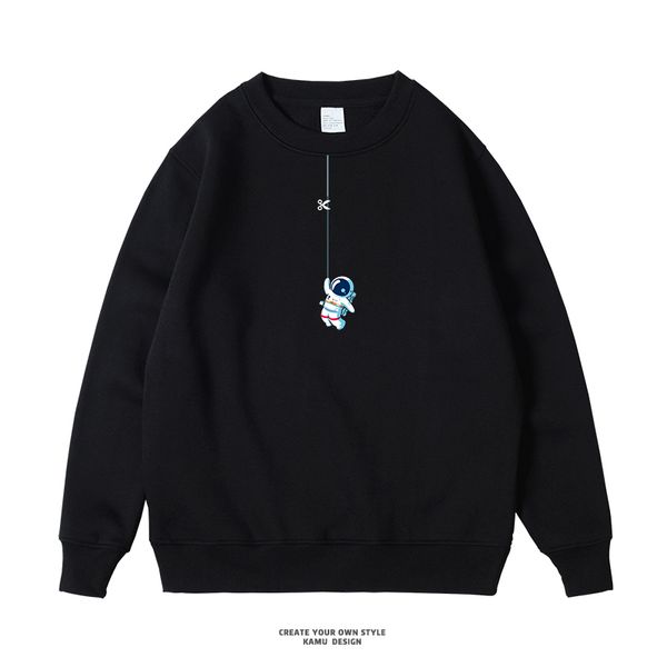 men's hoodies & sweatshirts released from men astronau hoodie woolen jackets high street pullover streetwear long-sleeve punk fashion s, Black
men's hoodies & sweatshirts released from men astronau hoodie woolen jackets high street pullover streetwear long-sleeve punk fashion s, Black