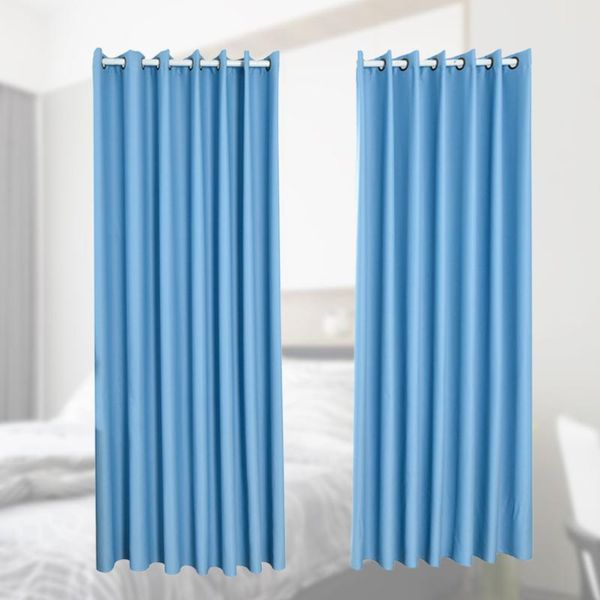 curtain & drapes 2pcs decorative fashion blackout stylish window for home living room bedroom - blue (245x140cm, perforat
curtain & drapes 2pcs decorative fashion blackout stylish window for home living room bedroom - blue (245x140cm, perforat