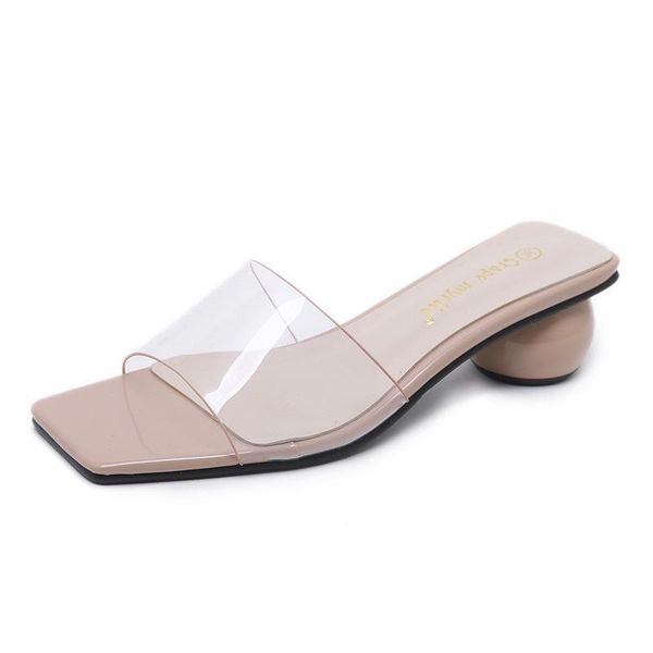 dress shoes designer summer jelly woman transparent round ball heels sandals patent leather sandalen dames clear slipper y532, Black
dress shoes designer summer jelly woman transparent round ball heels sandals patent leather sandalen dames clear slipper y532, Black
