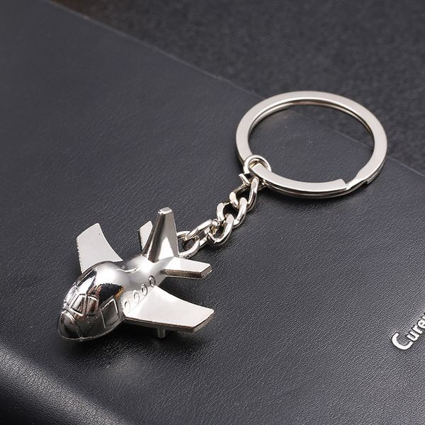 keychains aviation aircraft keychain car metal keyring men's and women's creative business gifts, Silver
keychains aviation aircraft keychain car metal keyring men's and women's creative business gifts, Silver
