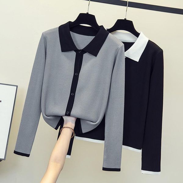 women's sweaters black grey sweet plus large size oversize korean style fashion pullovers for autumn clothing ladies 2021, White;black
women's sweaters black grey sweet plus large size oversize korean style fashion pullovers for autumn clothing ladies 2021, White;black