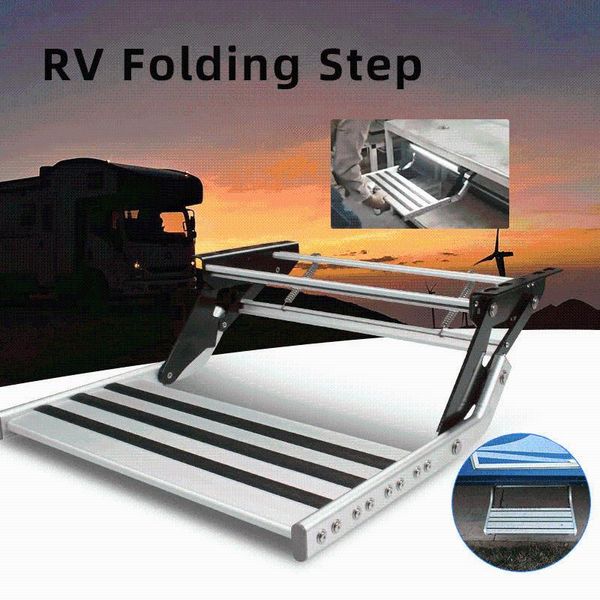 parts rv single step high strength aluminum with led light and manual control caravan steps stool ladder camping accessories
parts rv single step high strength aluminum with led light and manual control caravan steps stool ladder camping accessories