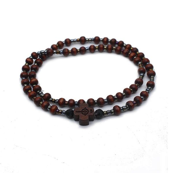 piece vintage 59 beads mini bracelet rosary wooden catholic cross multilayer prayer christian church supplies charm bracelets, Golden;silver
piece vintage 59 beads mini bracelet rosary wooden catholic cross multilayer prayer christian church supplies charm bracelets, Golden;silver