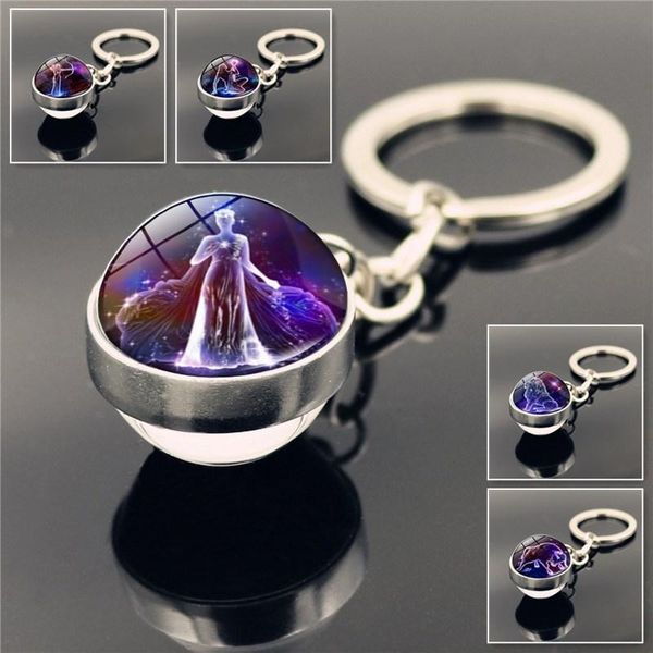 party favor time gemstone metal keychain pendant creative 12 constellations glass ball key-chain unique gifts for lover friend souvenir
party favor time gemstone metal keychain pendant creative 12 constellations glass ball key-chain unique gifts for lover friend souvenir