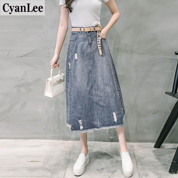 cyanlee high waist hole ripped frayed tassels ladies girls denim skirts 2021 summer autumn long casual pockets jeans, Black
cyanlee high waist hole ripped frayed tassels ladies girls denim skirts 2021 summer autumn long casual pockets jeans, Black