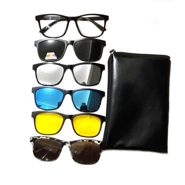 highd accessoriesdlc pc sun glass set with in magnetic tac on sunglass piezas polarizadas clip en gafas de sol, Black
highd accessoriesdlc pc sun glass set with in magnetic tac on sunglass piezas polarizadas clip en gafas de sol, Black