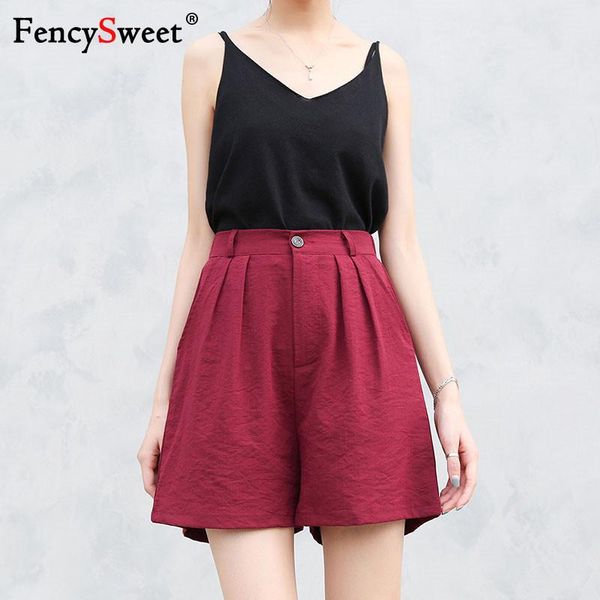 women's shorts fencysweet s-2xl loose casual chiffon for women summer wide leg plus size beach pants solid slim short, White;black
women's shorts fencysweet s-2xl loose casual chiffon for women summer wide leg plus size beach pants solid slim short, White;black