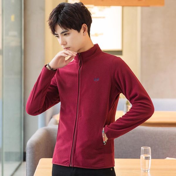 men's jackets 2021 fashion sweatshirt jacket men solid color embroidery hoodies zipper stand collar thin slim casual coats sudadera hom, Black;brown
men's jackets 2021 fashion sweatshirt jacket men solid color embroidery hoodies zipper stand collar thin slim casual coats sudadera hom, Black;brown