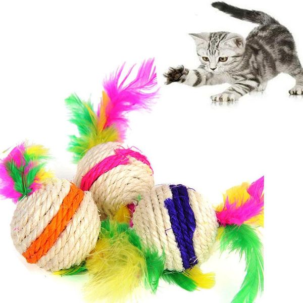 cat toys double-headed feather catch ball interactive toy, colorful creative and pet gift, funny teeth cleaning
cat toys double-headed feather catch ball interactive toy, colorful creative and pet gift, funny teeth cleaning