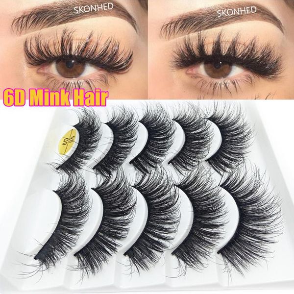 false eyelashes skonhed 5 pairs 6d faux mink hair natural long wispies lashes handmade cruelty-criss-cross makeup
false eyelashes skonhed 5 pairs 6d faux mink hair natural long wispies lashes handmade cruelty-criss-cross makeup