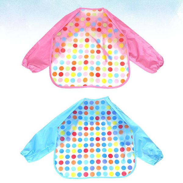 aprons 2pcs baby waterproof art children artist painting creative drawing clothes (round dot, blue round 2pcs/p
aprons 2pcs baby waterproof art children artist painting creative drawing clothes (round dot, blue round 2pcs/p