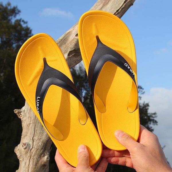slippers men's summer two-color flip-flops outdoor non-slip assertive flip-flop wear-resistant beach shoes mens, Black
slippers men's summer two-color flip-flops outdoor non-slip assertive flip-flop wear-resistant beach shoes mens, Black