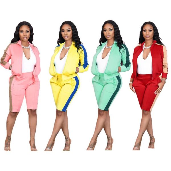 women's tracksuits women sets turn-down collar patchwork long sleeve sweater two piece for sport casual wear zipper half summer, Gray
women's tracksuits women sets turn-down collar patchwork long sleeve sweater two piece for sport casual wear zipper half summer, Gray
