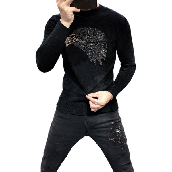 fashion design man's sweater long and warm slim with cotton pullover a14, White;black
fashion design man's sweater long and warm slim with cotton pullover a14, White;black