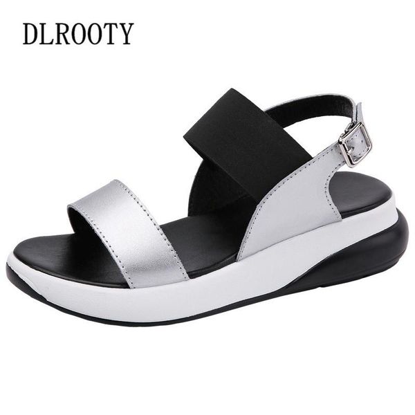 dress shoes women sandals summer woman wedges fashion buckle strap genuine leather comfortable casual platform female slides, Black
dress shoes women sandals summer woman wedges fashion buckle strap genuine leather comfortable casual platform female slides, Black