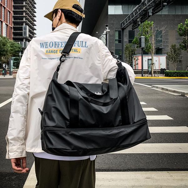 portable bags men's large-capacity women's waterproof and lightweight students' short-distance travel fitness duffel
portable bags men's large-capacity women's waterproof and lightweight students' short-distance travel fitness duffel