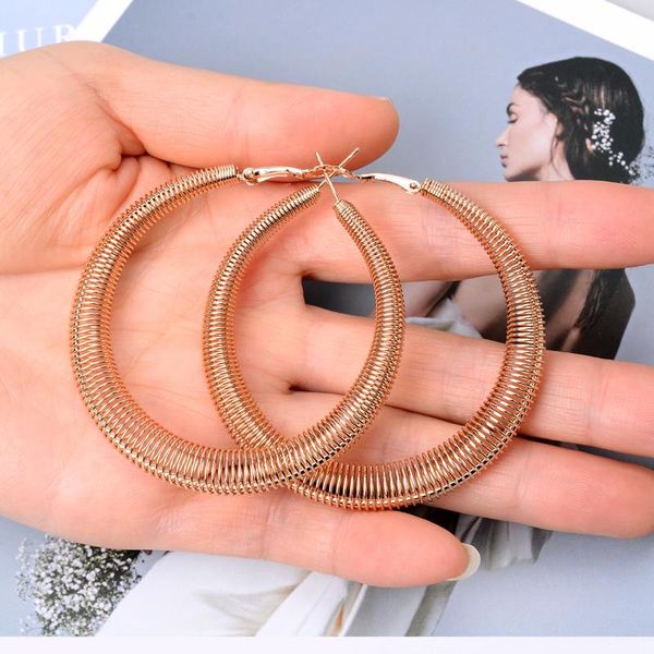 hoop & huggie gold color exaggerated big earrings for women fashion statement pendants circle earring loops punk jewelry gifts 2021, Golden;silver
hoop & huggie gold color exaggerated big earrings for women fashion statement pendants circle earring loops punk jewelry gifts 2021, Golden;silver