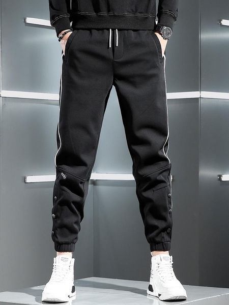 men's pants autumn black baggy sweatpants men sport casual joggers fashion street loose fit elastic waist drawstring trousers
men's pants autumn black baggy sweatpants men sport casual joggers fashion street loose fit elastic waist drawstring trousers