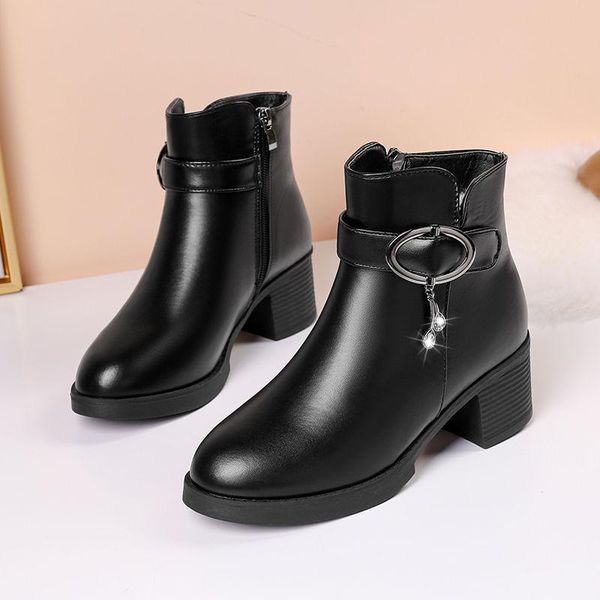 boots cresfimix women fashion round toe short ankle lady plus size comfort autumn winter warm 5cm a6418, Black
boots cresfimix women fashion round toe short ankle lady plus size comfort autumn winter warm 5cm a6418, Black