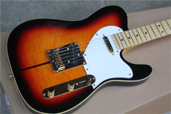 tuff dog tele electric guitar vintage sunburst color gold hardware maple fingerboard guitarar
tuff dog tele electric guitar vintage sunburst color gold hardware maple fingerboard guitarar