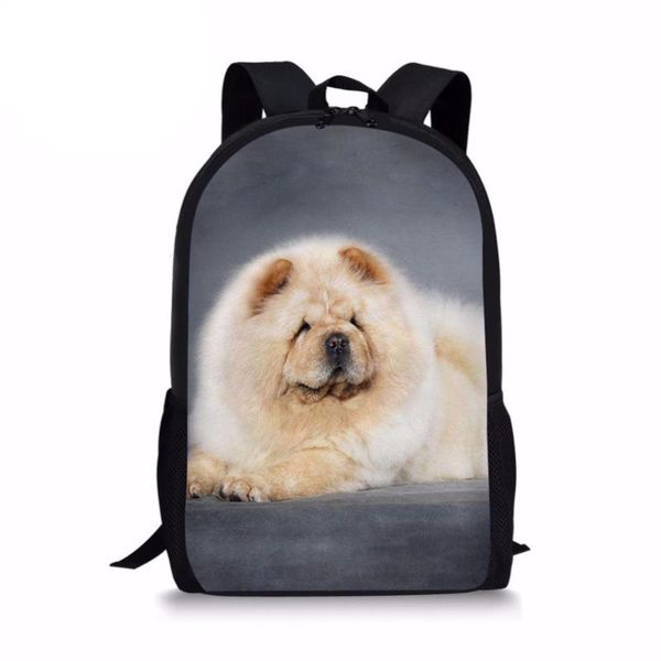 customzied chow dog 3d printing student school bag children polyester shoulder 16 inch teenager travel daily bags
customzied chow dog 3d printing student school bag children polyester shoulder 16 inch teenager travel daily bags