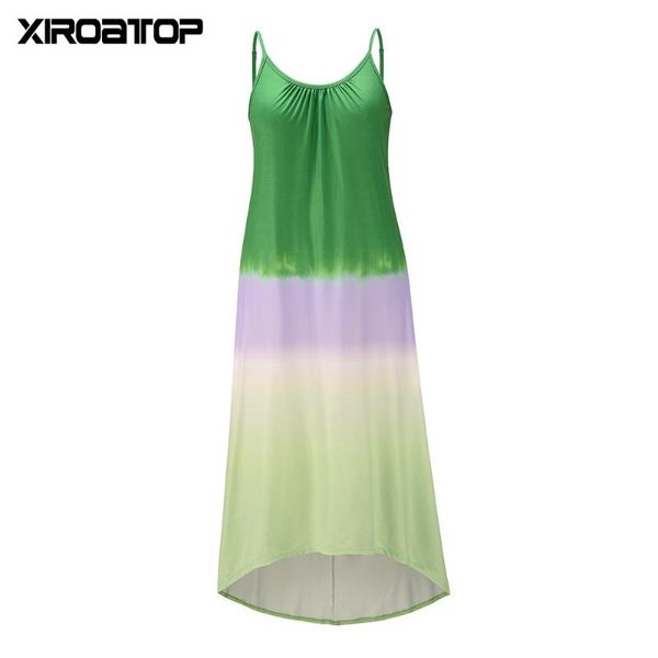 party dress fashion women sleeveless vintage vestidos summer 2021 casual loose irregular gradient long dresses, Black;gray
party dress fashion women sleeveless vintage vestidos summer 2021 casual loose irregular gradient long dresses, Black;gray
