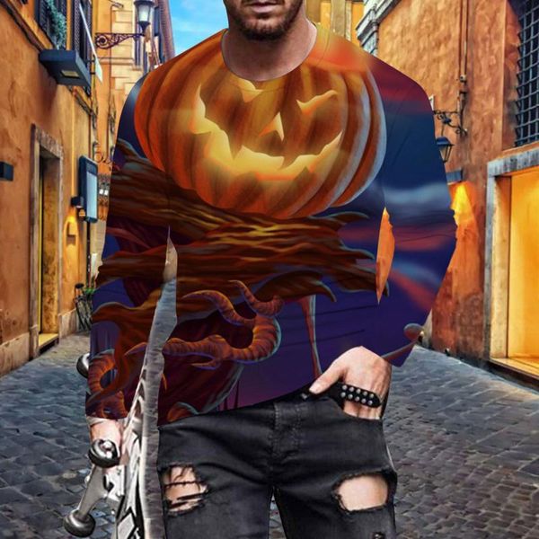 men's t-shirts halloween funny t shirts 3d pumpkin printed oversized shirt men casual long sleeves tee camiseta hombre, White;black
men's t-shirts halloween funny t shirts 3d pumpkin printed oversized shirt men casual long sleeves tee camiseta hombre, White;black