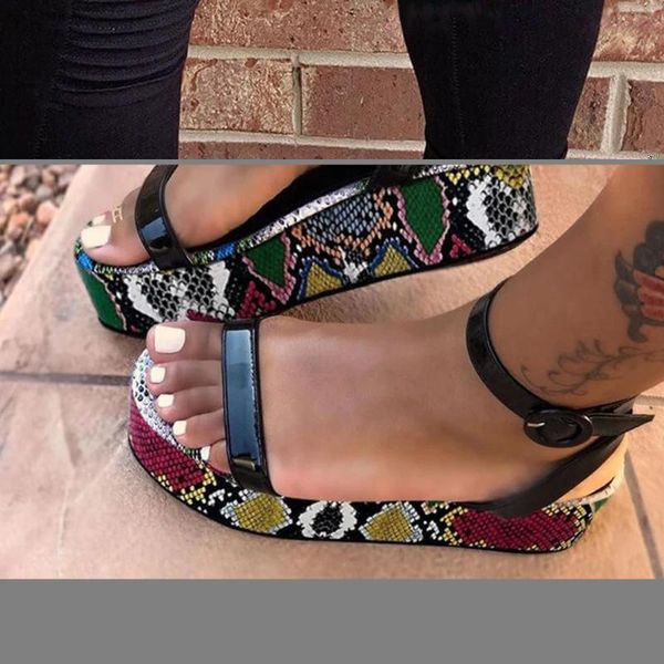 dress shoes women sandals vintage snake printing open toe platform snakeskin plus size sandali donna elegant pink/yellow, Black
dress shoes women sandals vintage snake printing open toe platform snakeskin plus size sandali donna elegant pink/yellow, Black